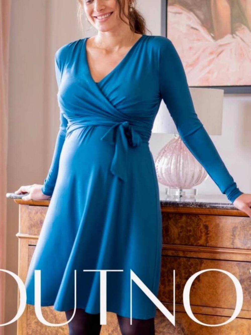 NWT Seraphine maternity dress size L - Picture 2 of 5